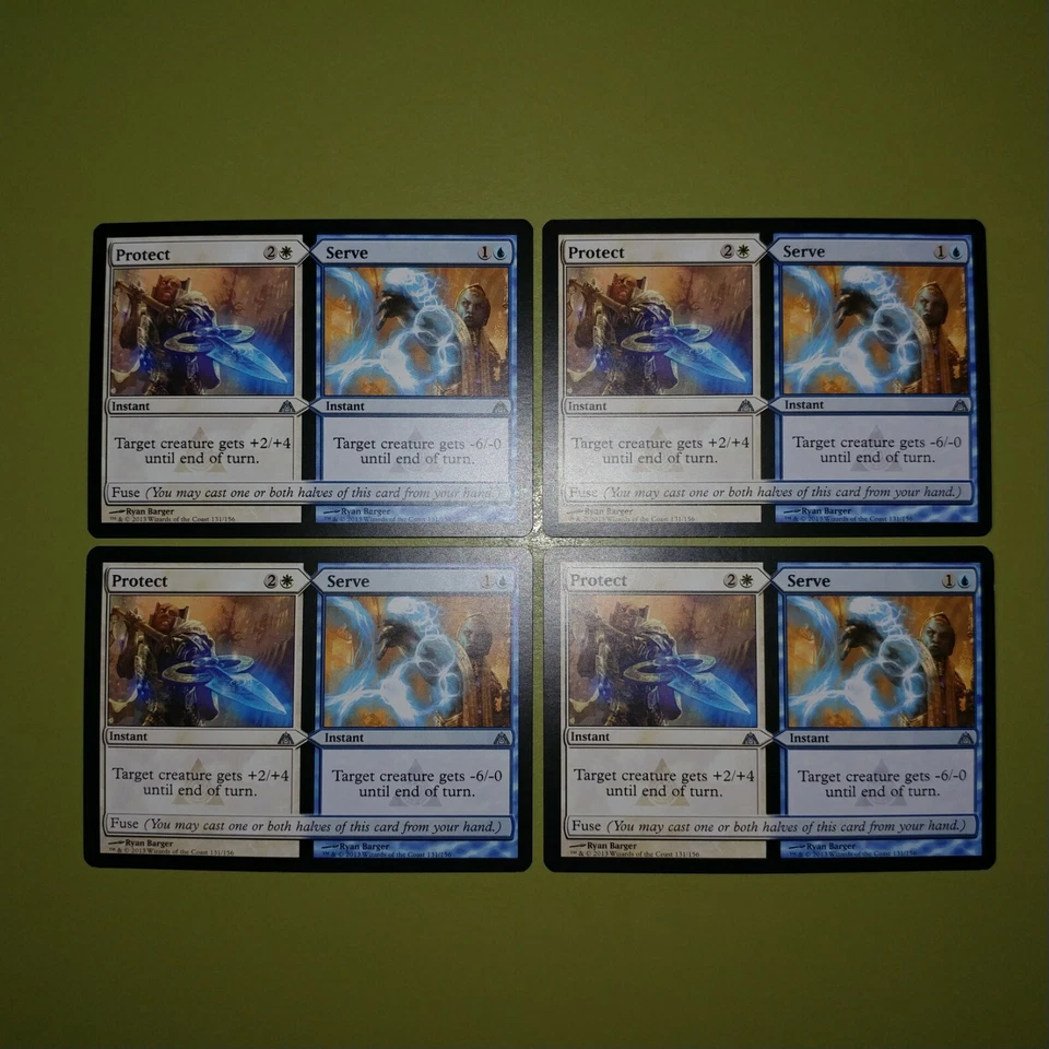 Protect // Serve x4 Dragon's Maze 4x Magic the Gathering MTG  - Image 1 of 1
