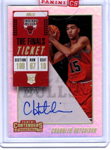 2018-19 Panini Contenders CHANDLER HUTCHINSON The Finals Ticket 11/25