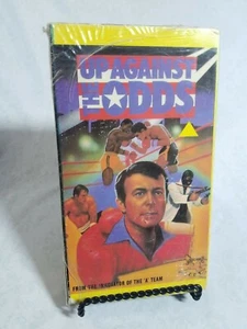 RARE 1986 VINTAGE UP AGAINST THE ODDS IMPORT VHS ROBERT CONRAD A TEAM DUKE PILOT - Picture 1 of 4