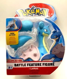 New Sealed Nintendo Pokemon 2018 Lapras Battle Feature Figur WCT Swim Action - Bild 1 von 2