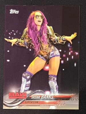 2018 Topps WWE Then Now Forever #171 Sasha Banks - Image 1 of 2