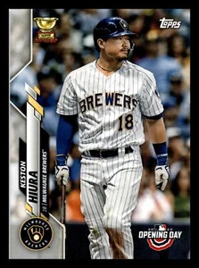 Keston Hiura 2020 Topps Opening Day All-Star Rookie Gold Cup #61a NM-MINT - Picture 1 of 2
