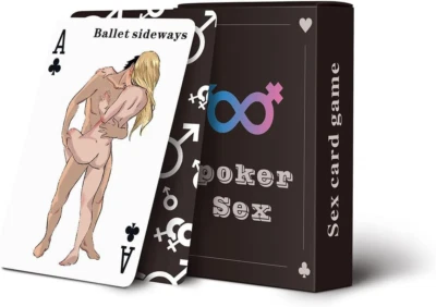 Fun Sex Cards Adults Sex Card Game Sexual Position Poker Foreplay Couple Party - Image 1 of 4