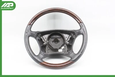 ✅ 00-06 Volante conductor madera mercedes w220 s55 amg s600 cl600 6015835 fabricante de equipos originales Foto 1 de 4