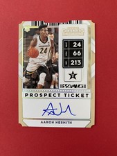 AARON NESMITH 2020-21 Contenders Draft Ticket Stubs Die-Cut Auto #74 RC 10/24