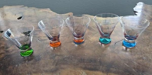 Dansk Spectra Cocktail Glasses Set Of 5 - Picture 1 of 14