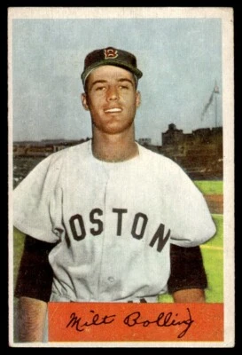 1954 Bowman Milt Bolling Boston Red Sox #130 - Image 1 of 2