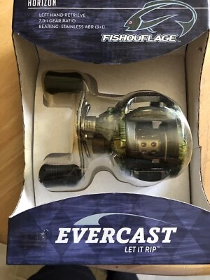 Carrete baitcaster para mano izquierda Evercast Foto 1 de 2