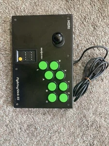 Sega Saturn Joystick Fighting Stick HORI HSS-07 Tested without a box #835 - Picture 1 of 2