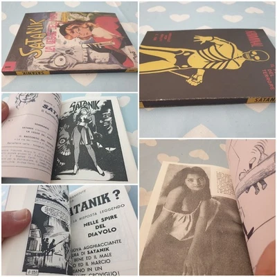 Satanik N1 Ristampa Anastatica D'autore Integrale Con Tutte Le Pubblicita Foto 1 de 4