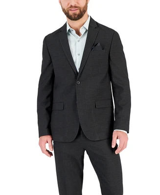 Men's Vince Camuto Grey Checkered Suit Jacket MSRP $325 - Image 1 of 2