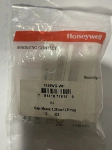 Honeywell Magnetic Door Contact 7939WG-WH - Picture 1 of 2