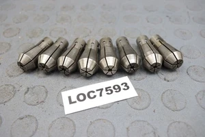 CINCINNATI MONOSET 1CH COLLETS LOT OF 8 LOC7593 - Picture 1 of 8