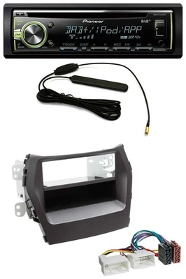 Pioneer MP3 USB CD DAB AUX Autoradio für Hyundai Santa Fe (ab 2012) - Bild 1 von 4