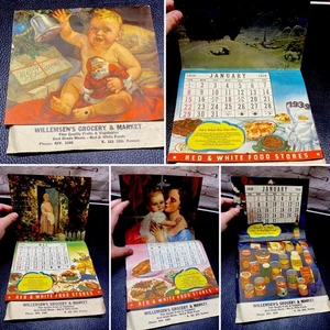 1939 Willemsens Lebensmittelgeschäft & Markt Lebensmittel Werbung Katalog extrem selten - Bild 1 von 22