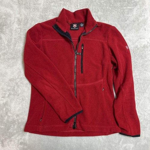 UNDERCOVER Giacca in pile rosso Victorinox XS full zip