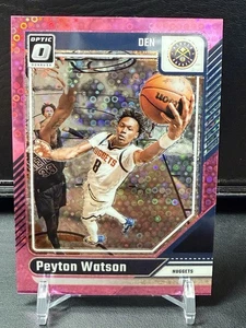 Peyton Watson 2024-25 Optic Fast Break Pink Disco /25 - Picture 1 of 2