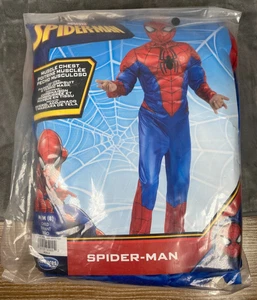 Marvel Spider-Man Halloween Músculo Disfraz Mono Máscara Niño Mediano (8) - Nuevo - Imagen 1 de 6