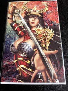SAMURAI SONJA #1 ARIEL DIAZ Exclusive Virgin Variant LTD 500 mit COA ungeöffnet🔥 - Bild 1 von 9