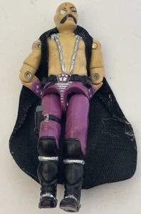 Vintage 3,75" Hong Kong GI Joe KO Figur Cobra Villain lila Hose Cape - Bild 1 von 10