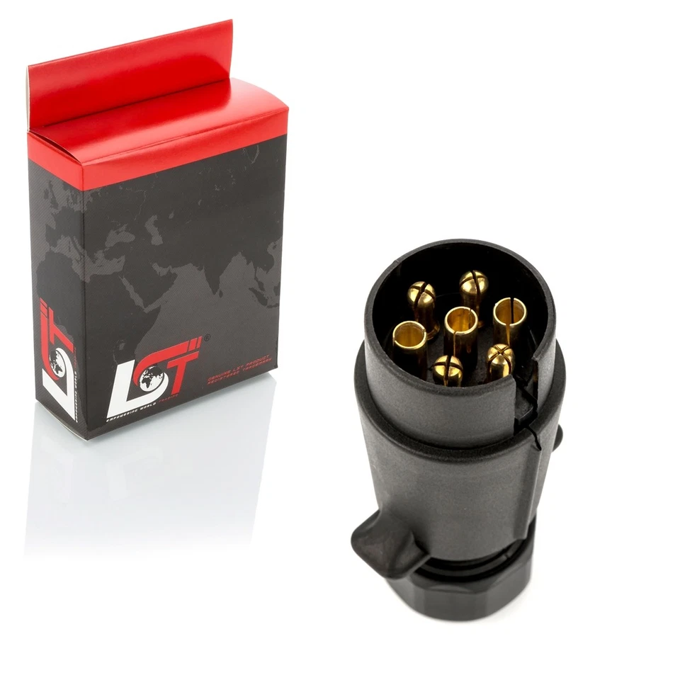 Socket Trailer Coupling Tow BAR 7-polig Connection 12 Volt for Hyundai — 第 1/4 张图片