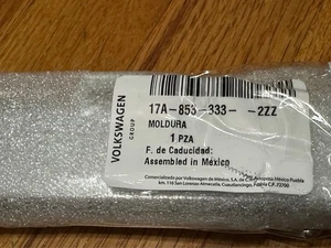 OEM 2019-2021 Volkswagen Jetta Rear Bumper Trim Molding 17A-853-333-2ZZ NEW - Picture 1 of 4