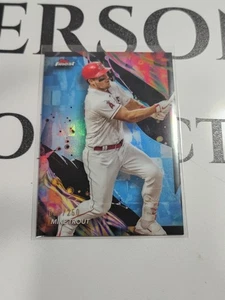 2024 Topps Finest - Uncommon Sky Blue Refractor /250 Mike Trout #101 - Picture 1 of 3