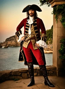 Lexica - Militäruniform 17. Jahrhundert schwarz - Bild 1 von 4