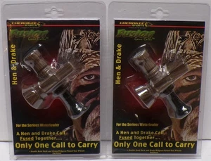 Lot of 2 Cherokee Sports Hen & Drake Fusion Game Calls #490.................2C23 - Picture 1 of 2