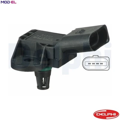 SENSOR BOOST PRESSURE PS10135 FOR CGPA 1.2L 3cyl BER/BBX/BHY 2.0L CCSABAG 1.6L - Image 1 of 4