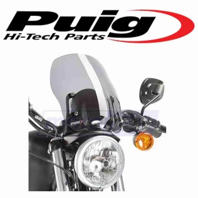 PUIG Windscreen for 2004-2019 Harley Davidson XL1200C Sportster 1200 Custom iw Foto 1 de 4