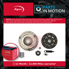 Clutch Kit 3pc (Cover+Plate+Releaser) fits TOYOTA LAND CRUISER J7 2.4 88 to 96