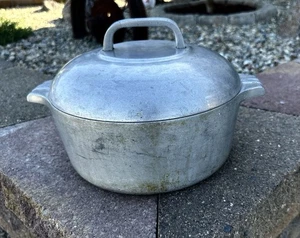 Vintage Magnalite Wagner Wear Sydney 4248 M Roaster Dutch Oven 5 QT - Picture 1 of 13