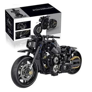 586pcs Classic Building Model Motorcycle Harley Davidson Building Block With box - Picture 1 of 7