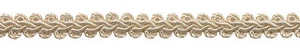 French Gimp Braid Trim, Style# FGS, Color# A2 - Cream Ivory [Sold By The Yard] - Picture 1 of 1