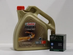 BMW R1150 GS  Bj:99-05,4 Ltr.,CASTROL Premium 10W50,Öl u. Ölfilter - Bild 1 von 1