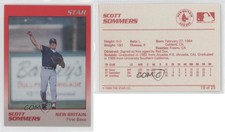 1989 Star New Brittain Red Sox Scott Sommers #19