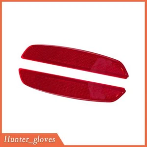 2Pcs Rear Left & Right Bumper Reflector Marker Lens Red Fits For F85 X5 M 2014+ - Picture 1 of 8