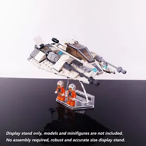 Vitrineständer für LEGO 75259 75049 Snowspeeder, Acryl 3D transparenter Ständer. - Bild 1 von 7