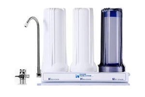 Premier Dreifachzähler Top Wasserfilter | 3 Filterstufen | Sediment, Kohlenstoff, GAC - Bild 1 von 5