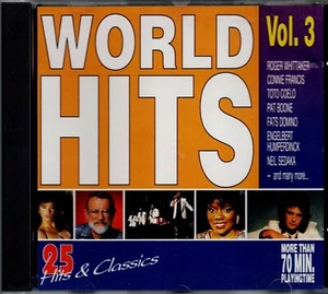 World Hits Vol 3 (Various) CD -Ricky Nelson, Kim Carnes, Sabrina, Bee Gees - Picture 1 of 2