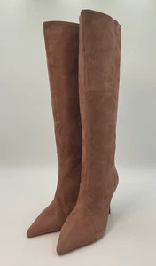Alexandre Birman Kyra Pointed Toe Women's Size EU 39.5 Clay Knee High Boot - Picture 1 of 10