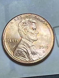 Errors 2018 Lincoln Shield Cent Multiple Strike Errors DDO Die Chip Ear & - Picture 1 of 11