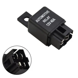 1* 12V 40A40 AMP Car Auto-Automotive Van Boat Bike 4 Pin Alarm Relay Quality AUS - Picture 1 of 16