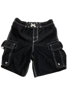 Cherokee Boy S/PXL Blue Stripe White Mesh Liner Surf Swim Trunks Shorts - Picture 1 of 7