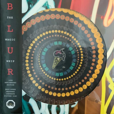 BLUR THE MAGIC WHIP LTD 10th ANN ZOETROPE PICTURE DISC VINYL LP RSD 2025 SEALED - Image 1 of 3