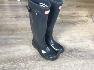 Las mejores ofertas en Ancho M sólido Goma Botas de Lluvia para mujeres |  eBay