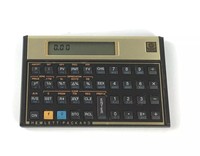 Hewlett Packard HP 12C Handheld Programmable Financial Calculator Black Gold
