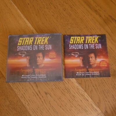 Star Trek Shadows on the Sun 3x Cd Audio Book Michael Jan Friedman James Doohan - Image 1 of 4