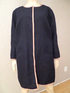 Talbots Women Plus Size 18W Black Coat Jacket Blazer Career Office - Picture 1 of 11